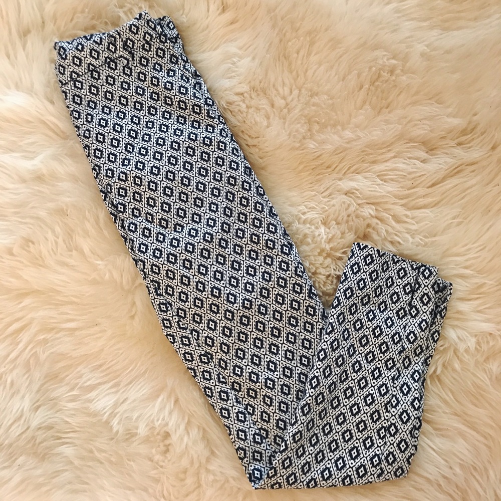 Slim-Fit H&M Patterned Pants